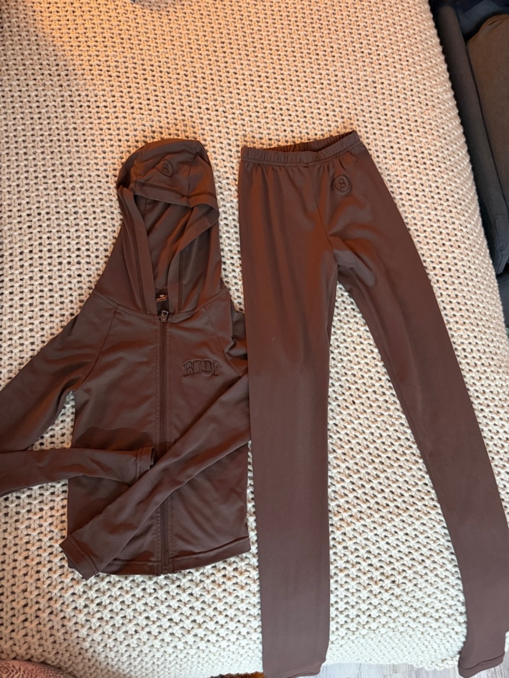 Body by Raven XS Brown Set